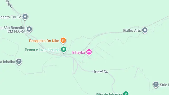 Mapa do bairro Inhayba, Sorocaba - SP