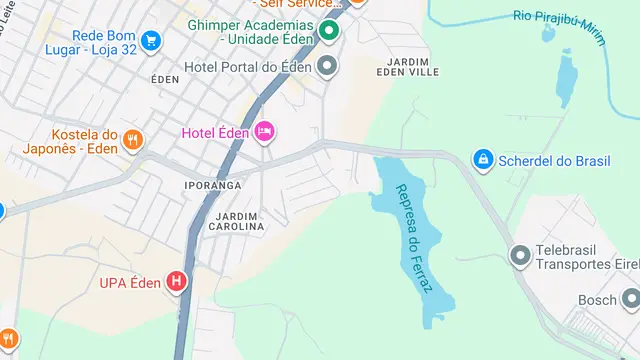 Mapa do bairro Jardim Regente, Sorocaba - SP