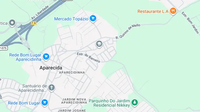 Mapa do bairro Jardim Residencial Morada das Flores, Sorocaba - SP