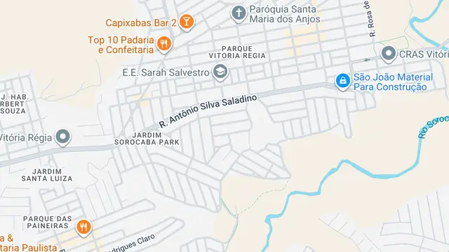 Mapa do bairro Jardim Sorocaba Park, Sorocaba - SP